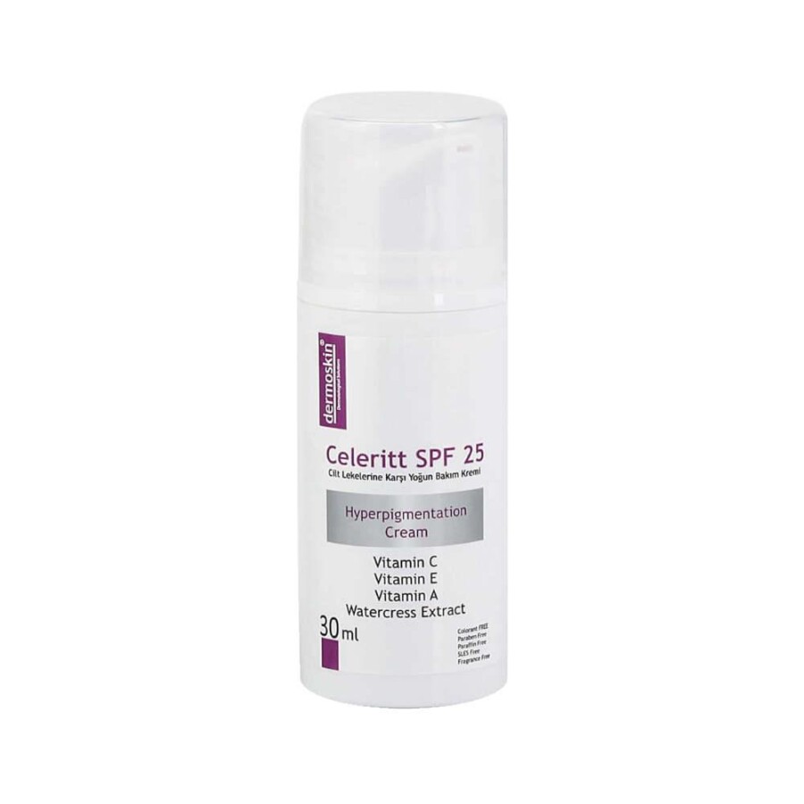 Dermoskin Celeritt SPF 25 Leke Karşıtı Bakım Kremi 30 ml - 1