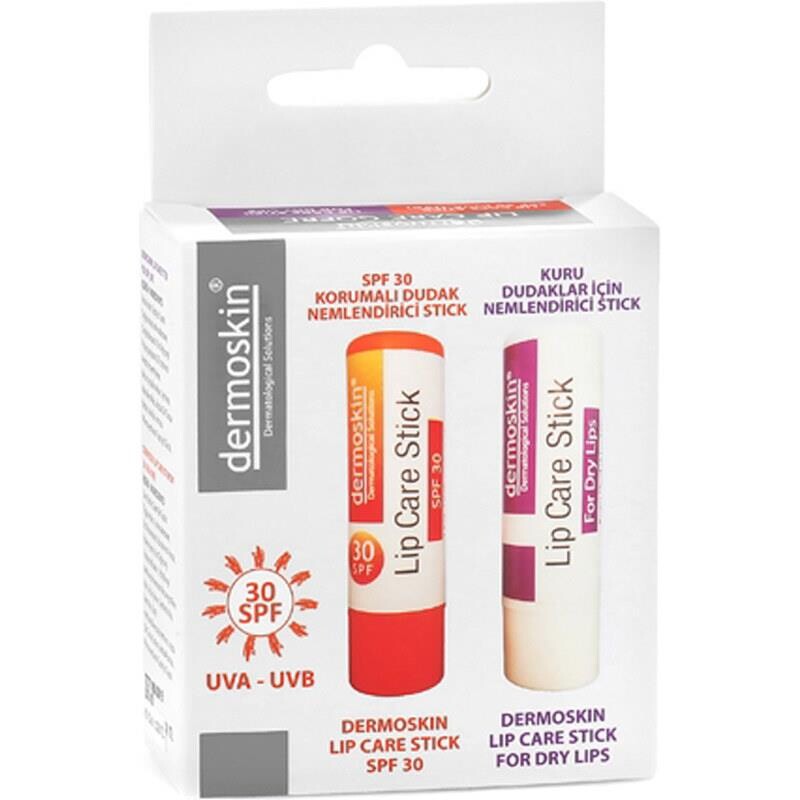 Dermoskin Lip Care Dudak Bakımı 2'li Paket 3,9 g - 1