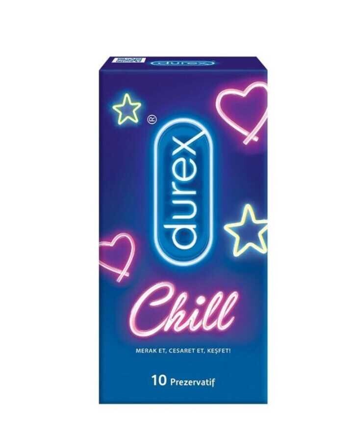 Durex Chill Prezervatif 10 Adet - 1