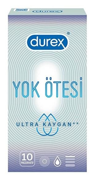 Durex Yok Ötesi Ekstra İnce Ultra Kaygan 10'lu Prezervatif - 1