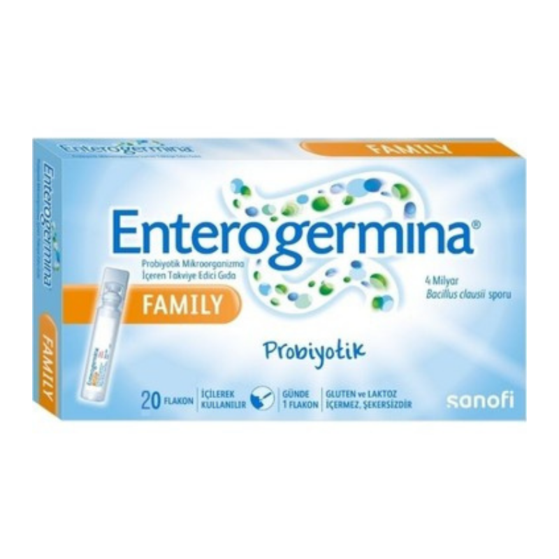 Enterogermina Takviye Edici Gıda 100 ml - 5 ml x 20 Flakon - 1