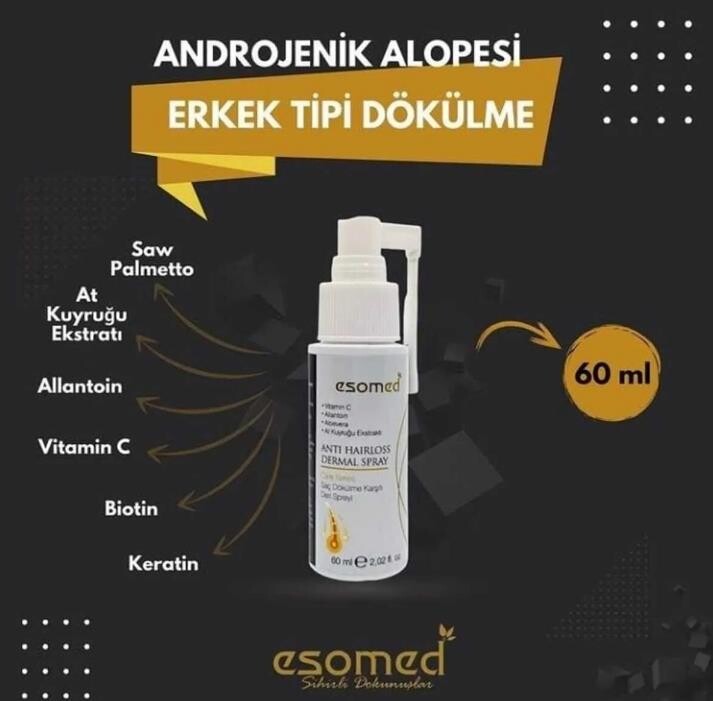 Esomed Dökülme Karşıtı Saç Bakım Spreyi 60 Ml - 4