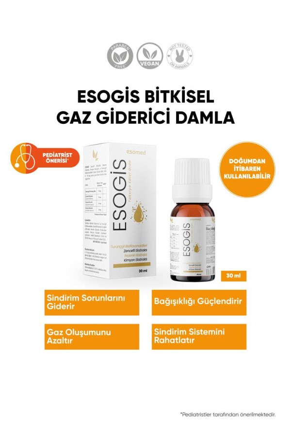 Esomed Esogis Bebekler İçin Gaz Damlası 30 ml - 2