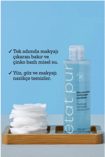 Etat Pur Micellar Purifying Cleansing Water 200 mL - 3