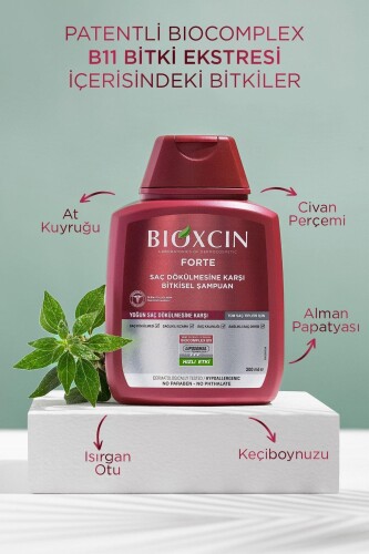 Bioxcin Forte Saç Dökülmesine Karşı Bakım Şampuanı 300 ml - 3 AL 2 ÖDE - 4