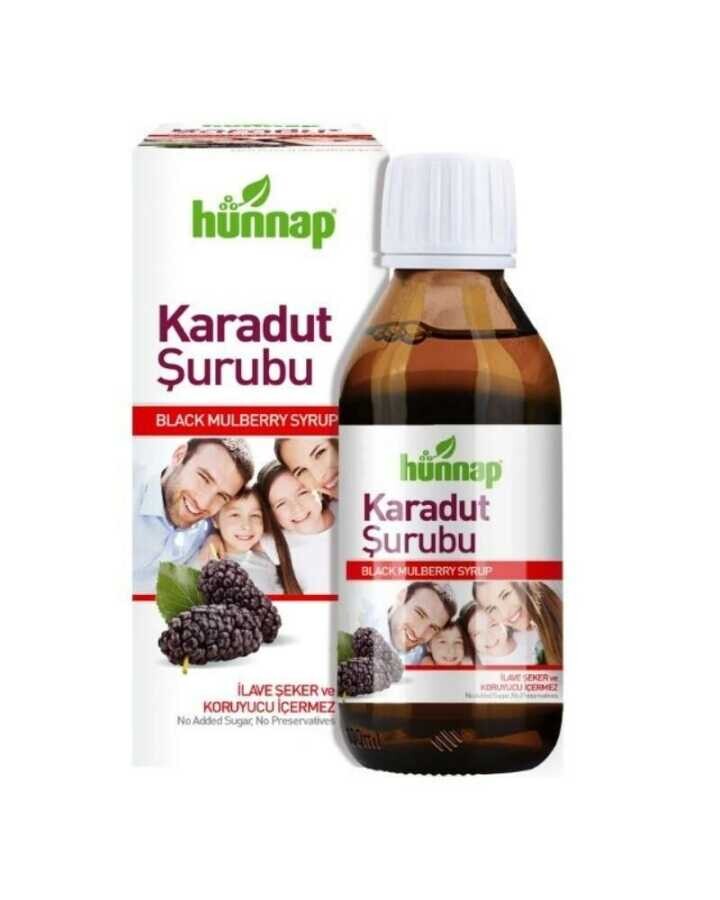 Hünnap Karadut Şurubu 50 Ml - 1