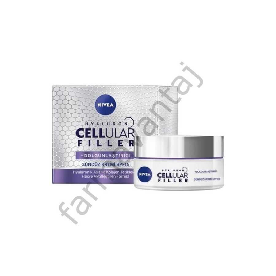 Hyaluron Cellular Filler Dolgunlaştırıcı Gündüz Kremi SPF15 50ml - 1