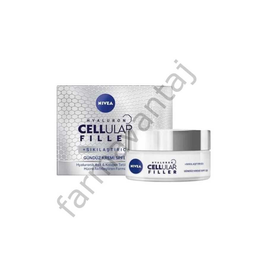 Hyaluron Cellular Filler Sıkılaştırıcı Gündüz Kremi SPF15 50ml - 1