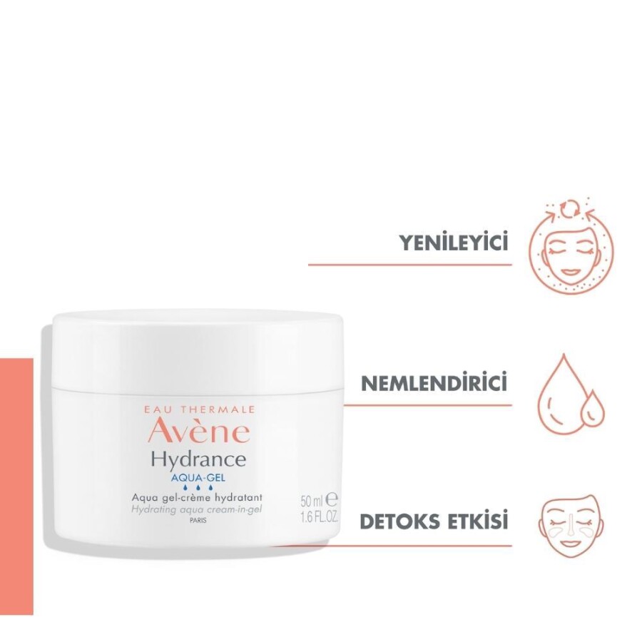 Avene Hydrance Aqua Gel Nemlendirici Krem 50 ml - 3