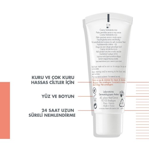 Avene Hydrance Rich Nemlendirici Krem SPF 30 40 ml - 3