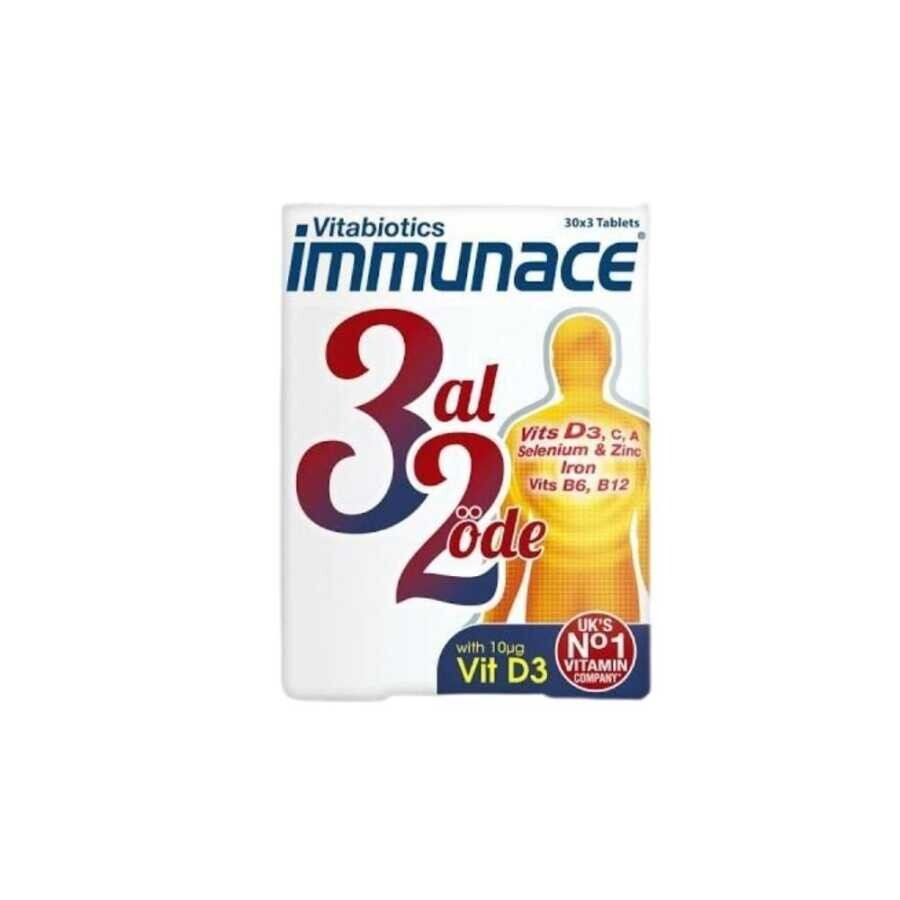 Immunace Takviye Edici Gıda 30 x 3 Tablet 3 Al 2 Öde Avantajlı Paket - 1