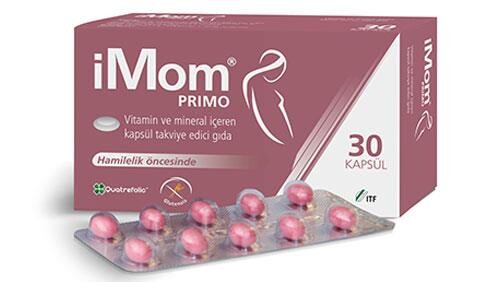 İmomprimo Vitamin Ve Mineral İçeren Takviye Edici Gıda 30 Kapsül - 1