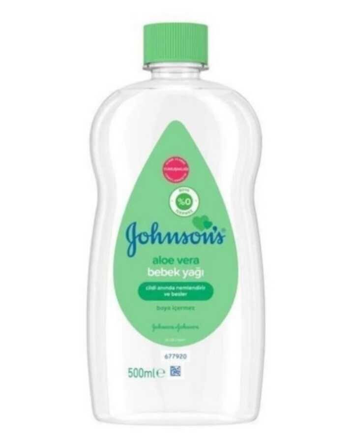 Johnsons Baby Oil Aloe Vera Bebe Yağı 500 ml - 1