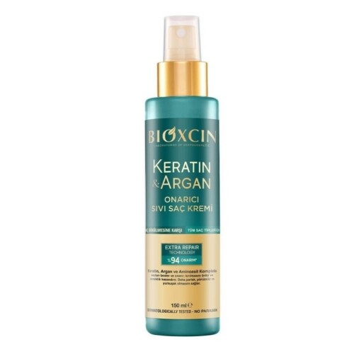 Bioxcin Keratin & Argan Onarıcı Sıvı Saç Kremi 150 ml - 1