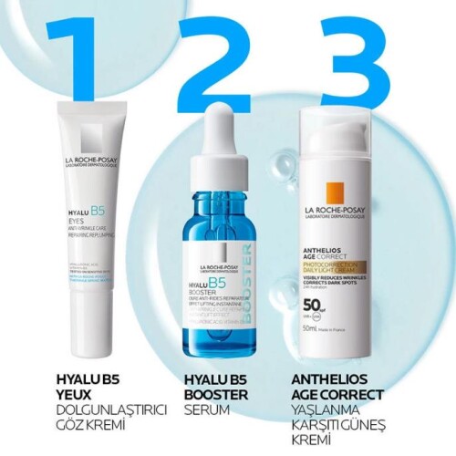 La Roche Posay Hyalu B5 Booster Yaşlanma Karşıtı Bakım Serumu 15 ml - 5