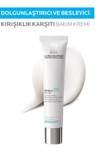 La Roche Posay Hyalu B5 Rich Cream ( Kuru Ciltler için Dolgunlaştırıcı Krem ) 40 ml - 2