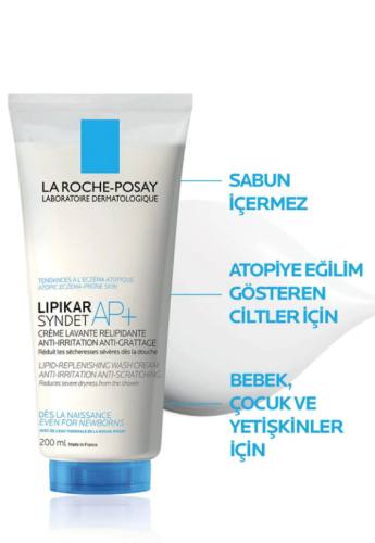 La Roche Posay Lipikar Syndet AP+ Vücut Yıkama Jeli 200 ml - 3