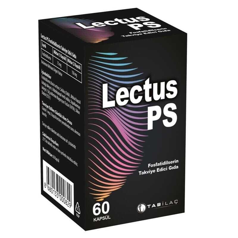 Lectus PS 60 Kapsül - Fosfatidilserin içerikli - 1