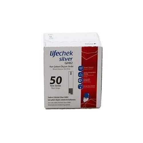 Lifechek Silver GH82 Kan Ölçüm Stribi 50 Adet - 1