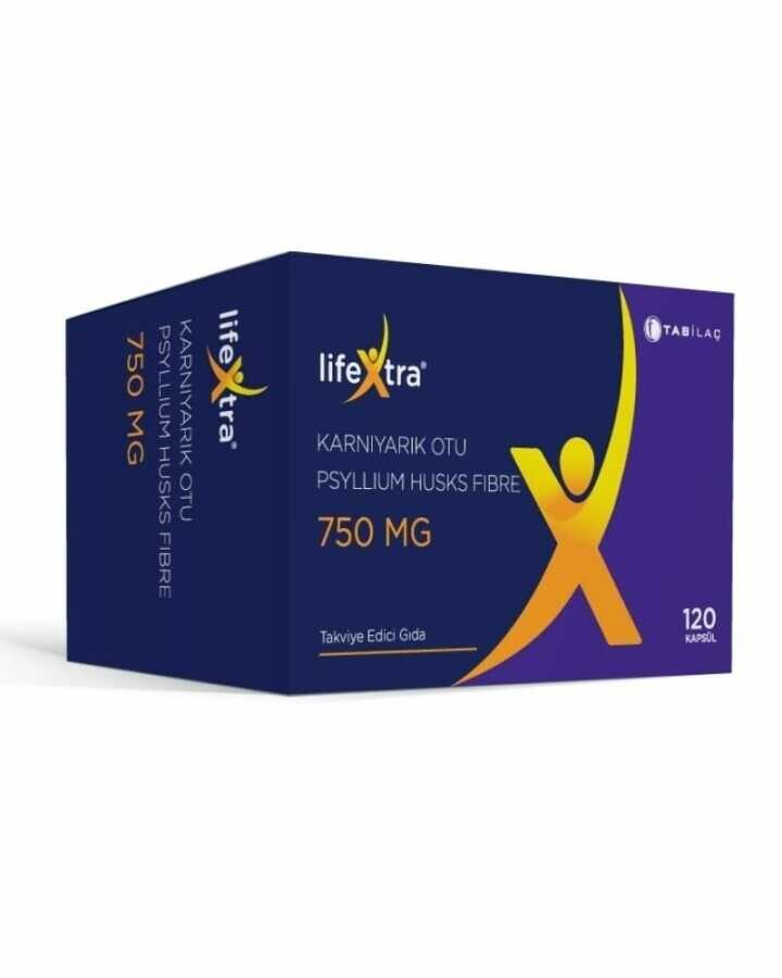 LifeXtra Karnıyarık Otu Takviye Edici Gıda 750mg 120 Kapsül - 1