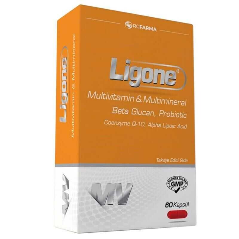 Ligone Beta Glucan Multivitamin 60 Kapsül - 1