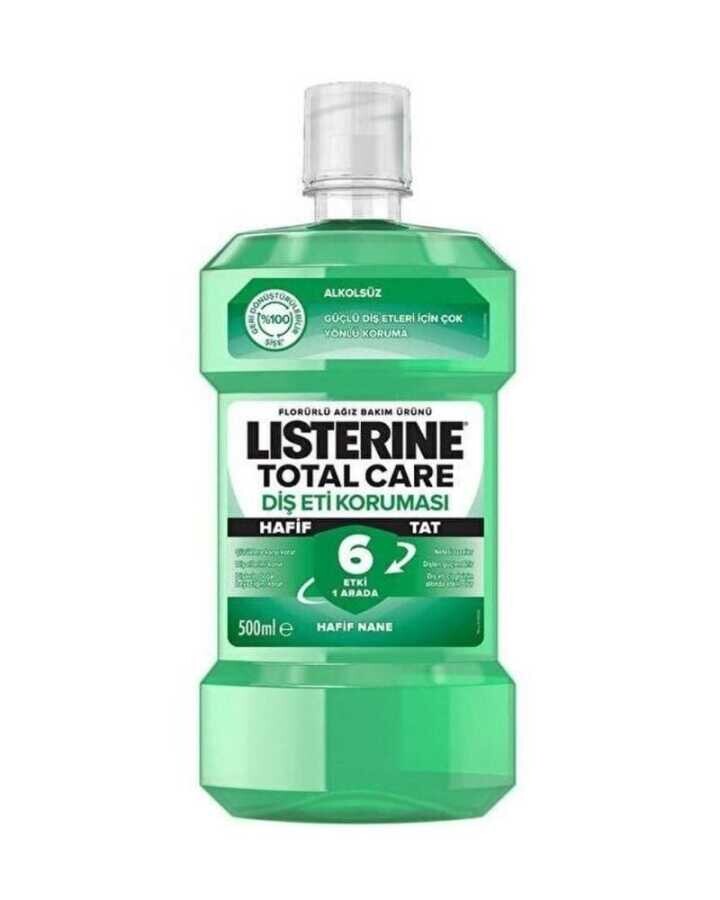 Listerine Total Care Diş Eti Koruması 500 ML - 1