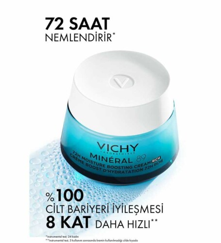 Mineral89 Rich Texture Kuru Cilt Tipleri İçin 72 Saat Nemlendiren Zengin Dokulu Yüz Bakım Kremi 50ml - 4