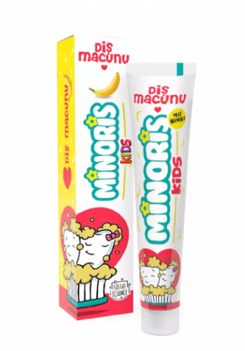 Minoris Kids Diş Macunu Muz Aromalı 75ml - 1