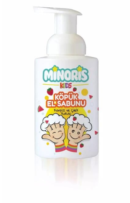 Minoris Kids Köpük El Sabunu Karpuz Ve Çilek Aromalı 300ml - 1