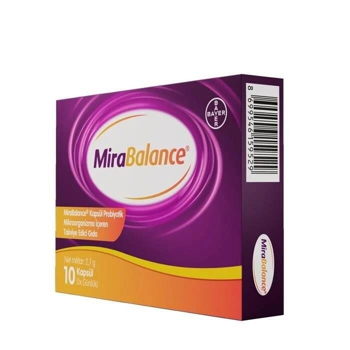 Mirabalance Probiyotik 10 Kapsül - 1