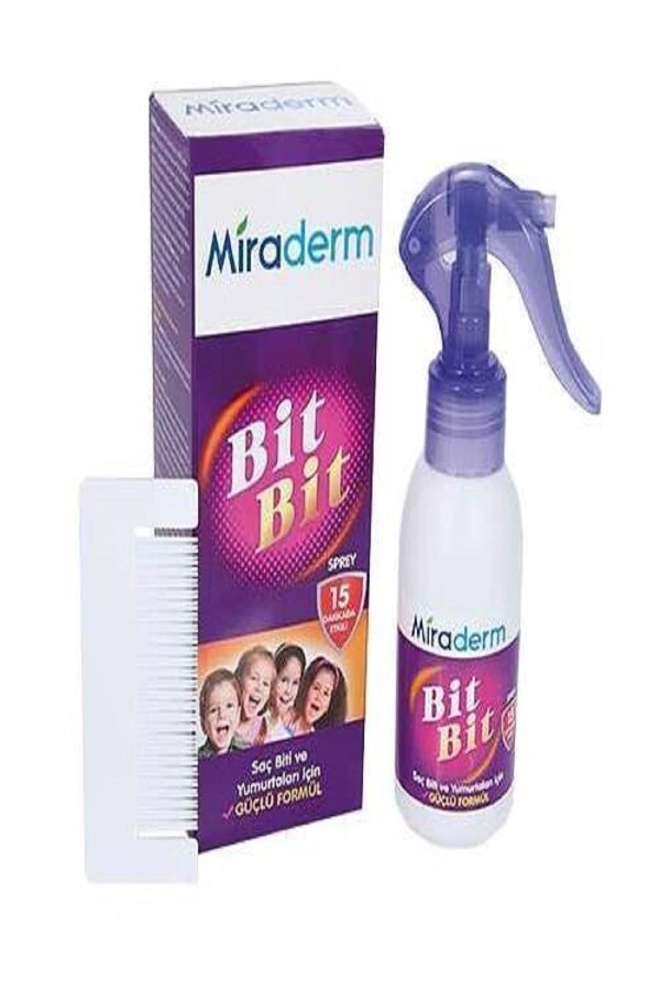 Miraderm Bit Bit Sprey Metal Tarak Hediyeli 100 Ml - 1