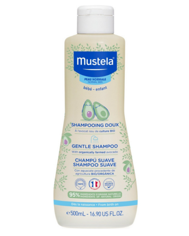 Mustela Gentle Göz Yakmayan Bebek Şampuanı 500 ml - 1