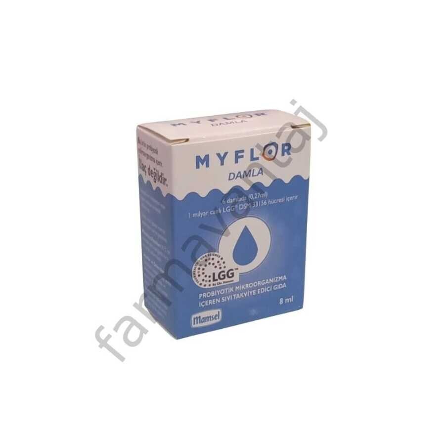 Myflor Damla Probiyotik Mikroorganizma İçeren Takviye Edici Gıda 8 ml - 1