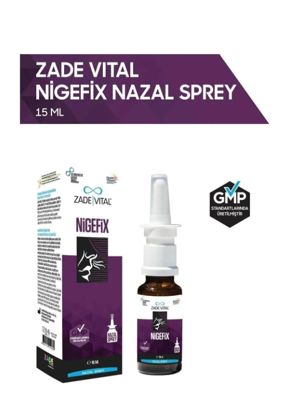 Nigefix Spray Çörek Otu Yağı İçeren Sprey Takviye Edici Gıda 10ml - 3