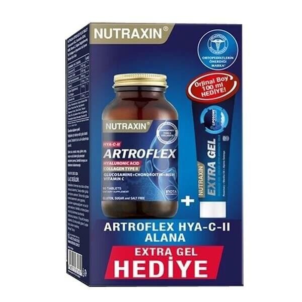 Nutraxin Artroflex HYA-C-II 90 Tablet + Extra Gel Hediyeli - 1