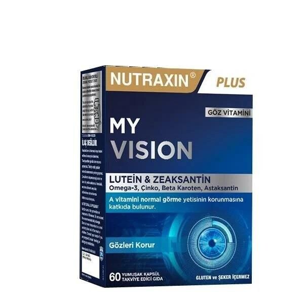 Nutraxin Plus My Vision 60 Kapsül - 1