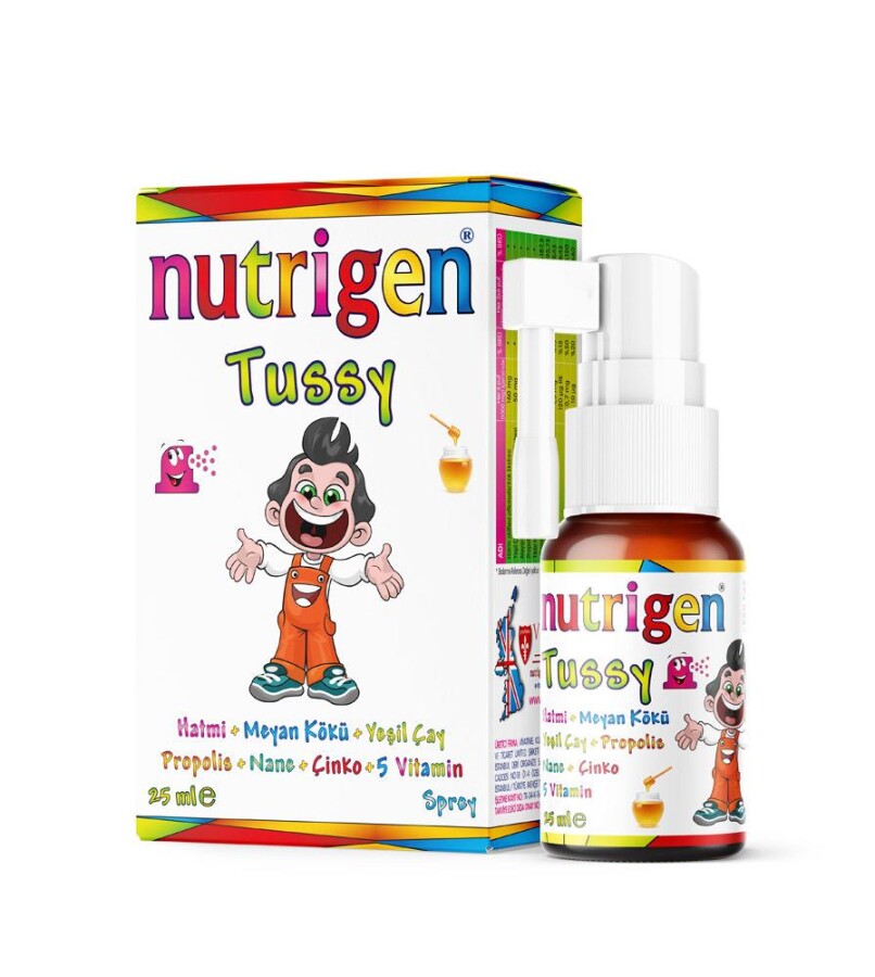 Nutrigen Tussy Ağız Spreyi 25 ml - 1