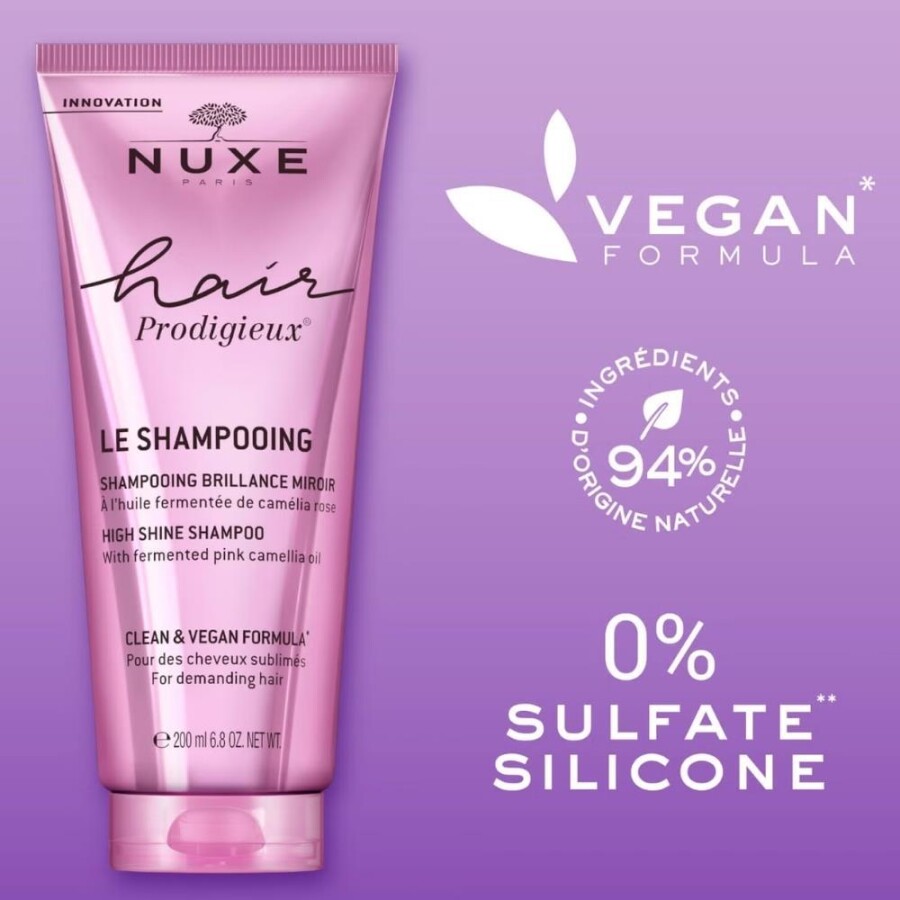 Nuxe Hair Prodigieux High Shine Şampuan 200 ml - 3