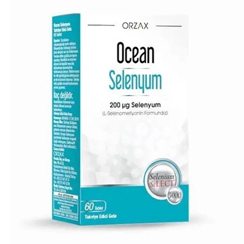 Ocean Selenyum Takviye Edici Gıda 200 Mcg 60 Tablet - 1