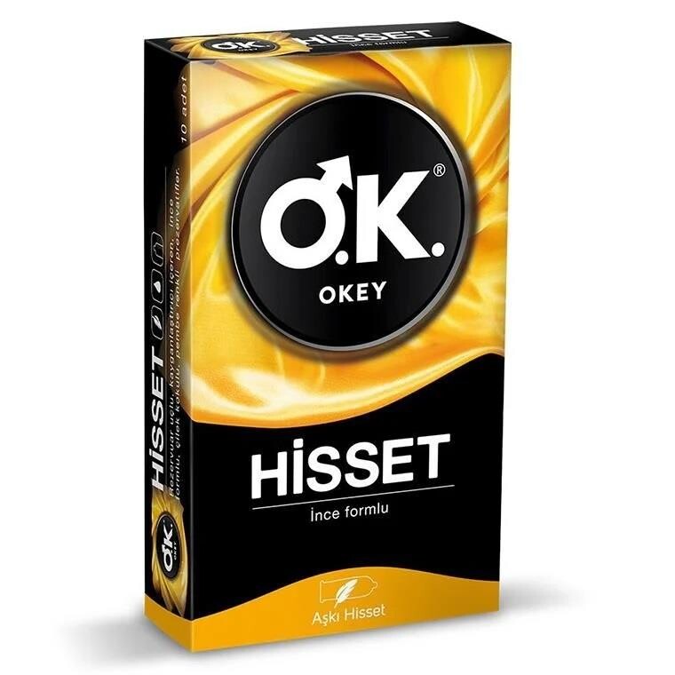 Okey Prezervatif Hisset 10'lu - 1