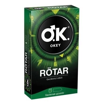 Okey Rötar Prezervatif 10 adet - 1