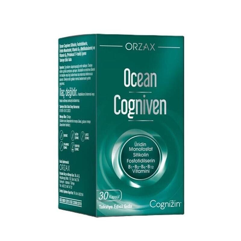 Orzax Ocean Cogniven 30 Kapsül - 1