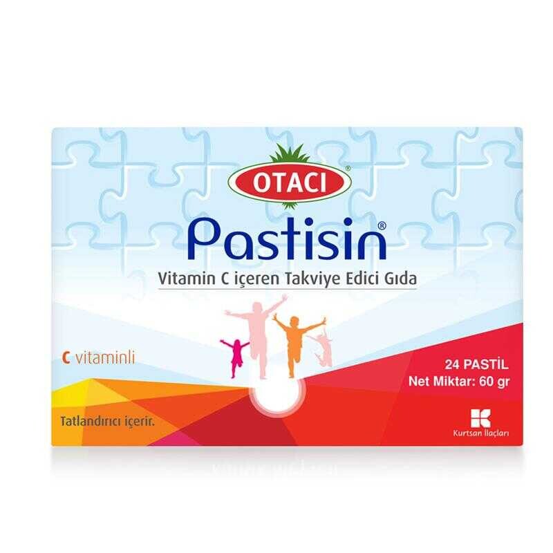 Otacı Pastisin Vitamin C İçeren Takviye Edici Gıda 24 Pastil - 1