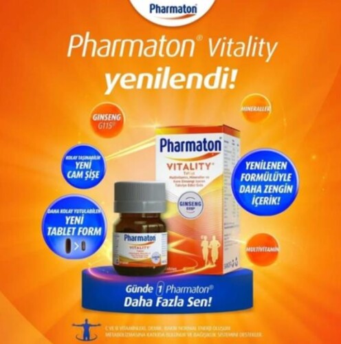 Pharmaton Vitality 30 Tablet Avantajlı 2'li Paket - 2