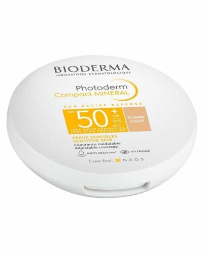 Photoderm Compact Mineral Light SPF50+ Renkli Güneş Koruyucu 10g - 1