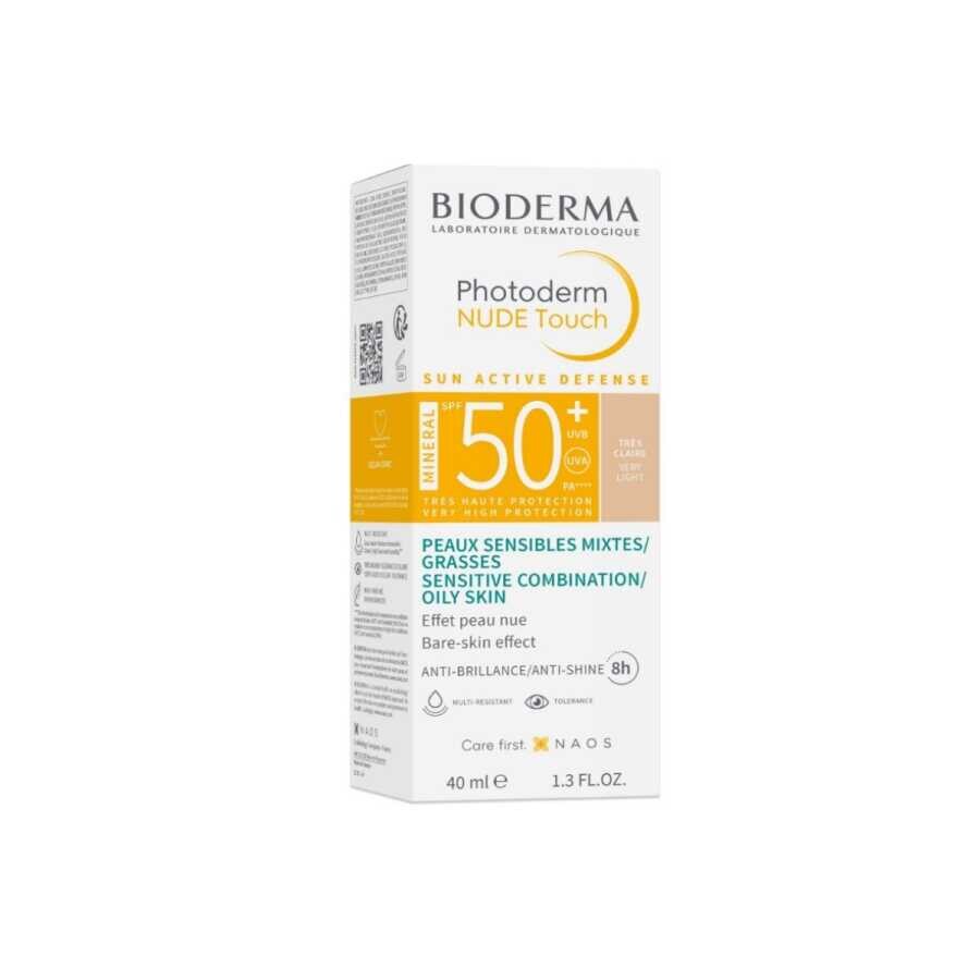 Photoderm Nude Touch SPF50+ Very Light Güneş Koruyucu 40 ml - 1