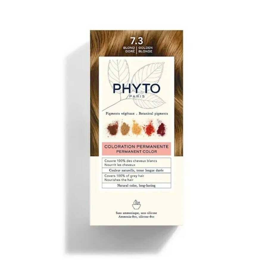 Phyto Phytocolor Bitkisel Saç Boyası 7.3 - Kumral Dore Yeni Formül - 1