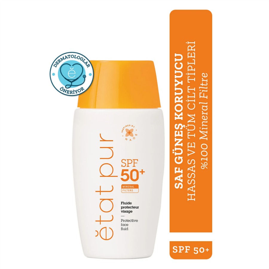 Etat Pur Protective Mineral Fluid SPF50+ Güneş Kremi 40 ml - 2