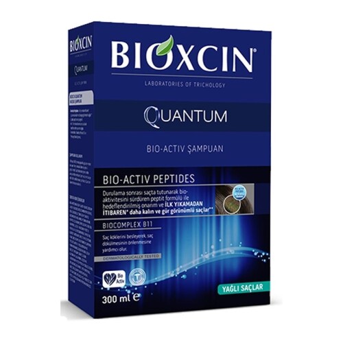 Bioxcin Quantum Bio-Activ Şampuan Yağlı Saçlar İçin 300ml - 1