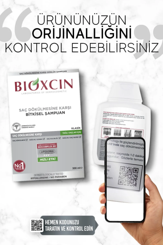 Bioxcin Saç Dökülmasine Karşı Bitkisel Şampuan 3 Al 2 Öde Yağlı Saçlar İçin 3X300ml - 5